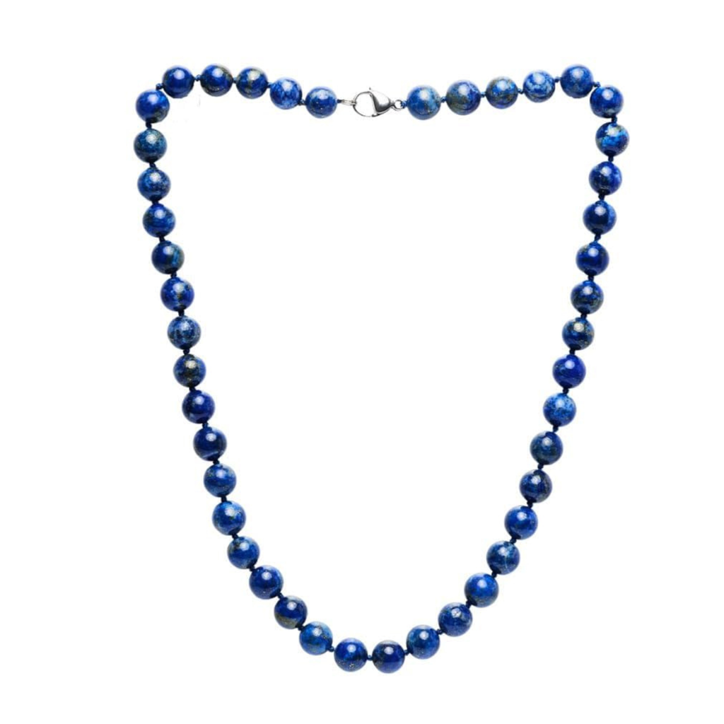 Collier_Lapis_lazuli_8_mm Bleu