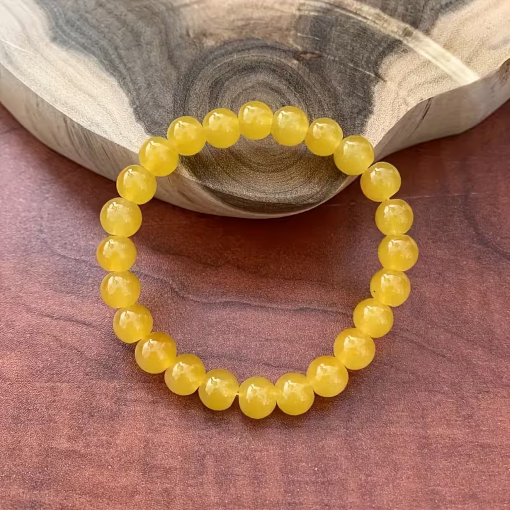 Parure Citrine - Collier 44cm + Bracelet sur mesure + Boucles d'Oreilles