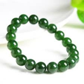 Bracelet Jade Naturel 6mm - Pierre Naturelle Unisexe - Bijou Artisanal