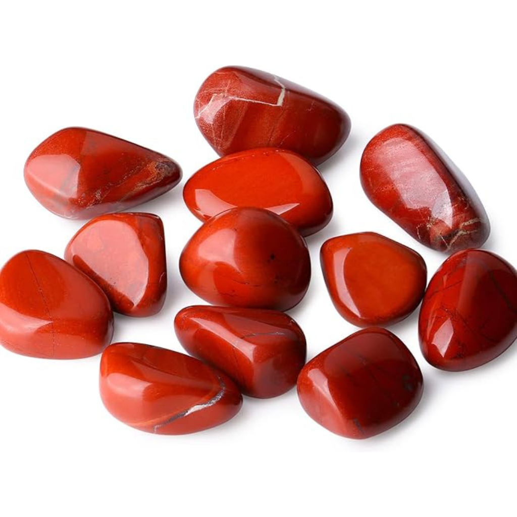 Pierres jaspe rouge
