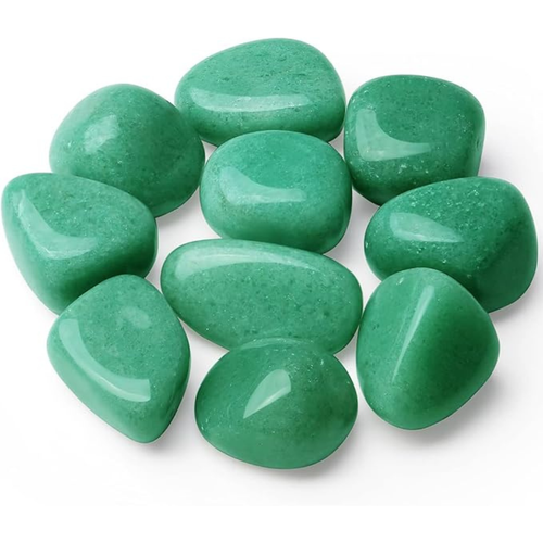 Pierres aventurine verte détail