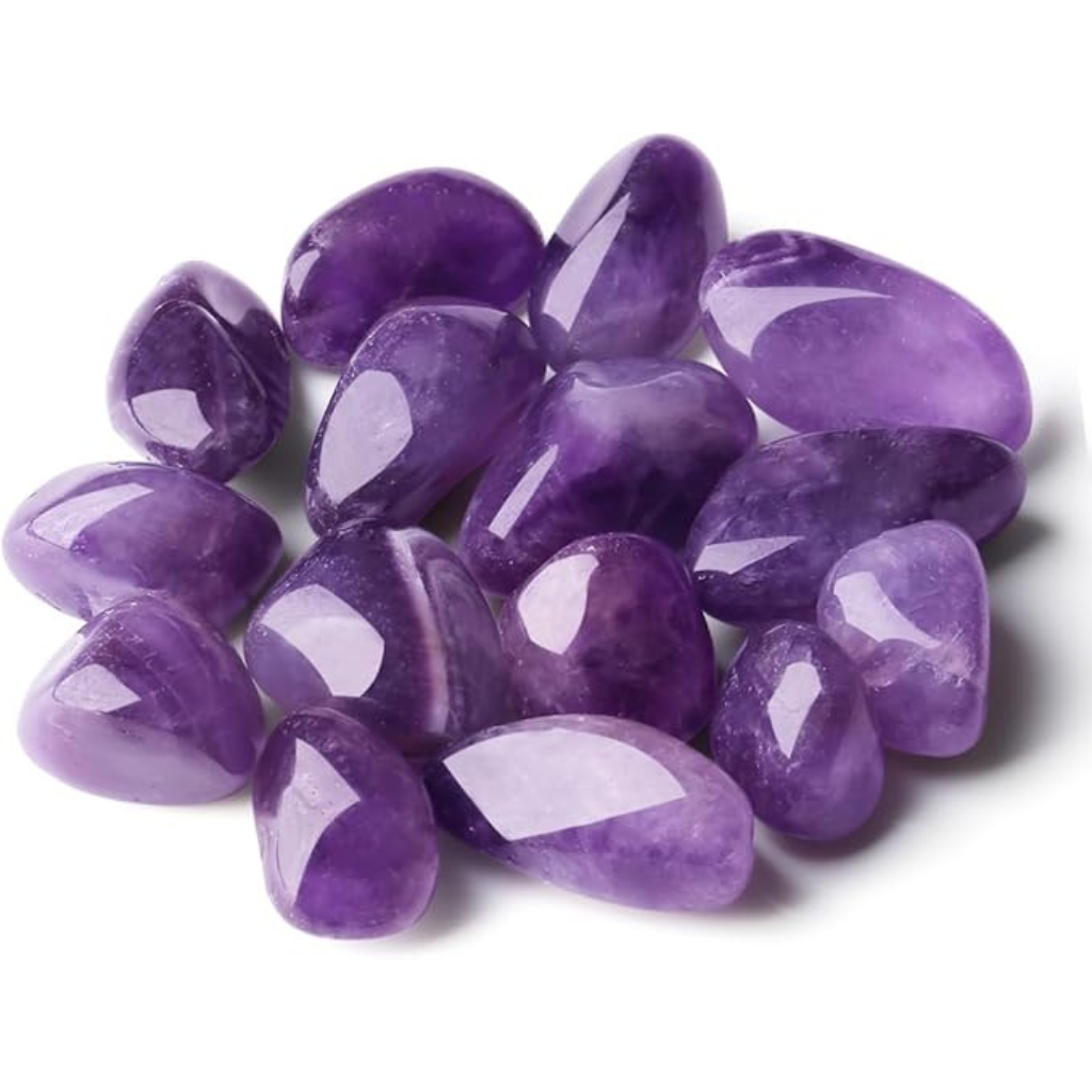 Pierres d'Améthyste sviolet