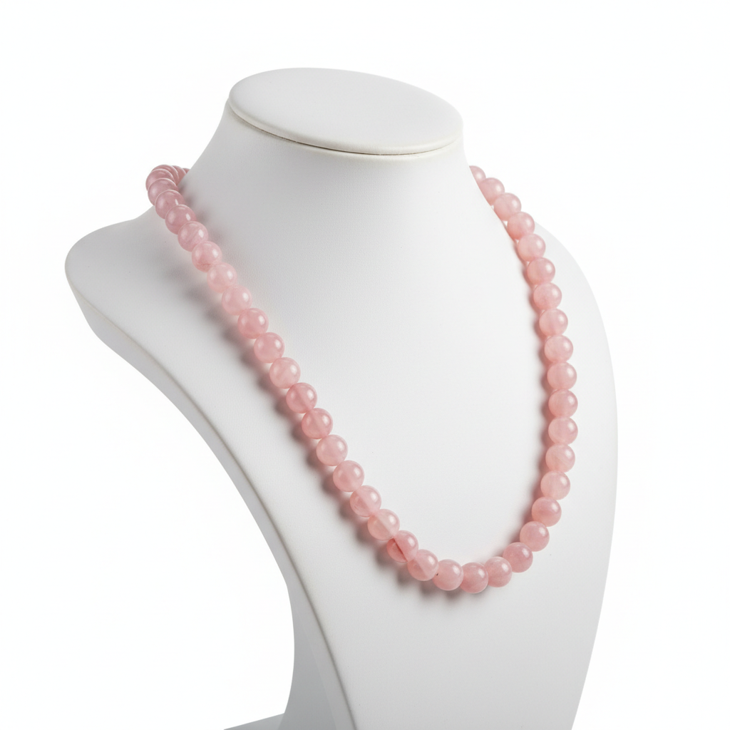 Agate Rose sur présentoir