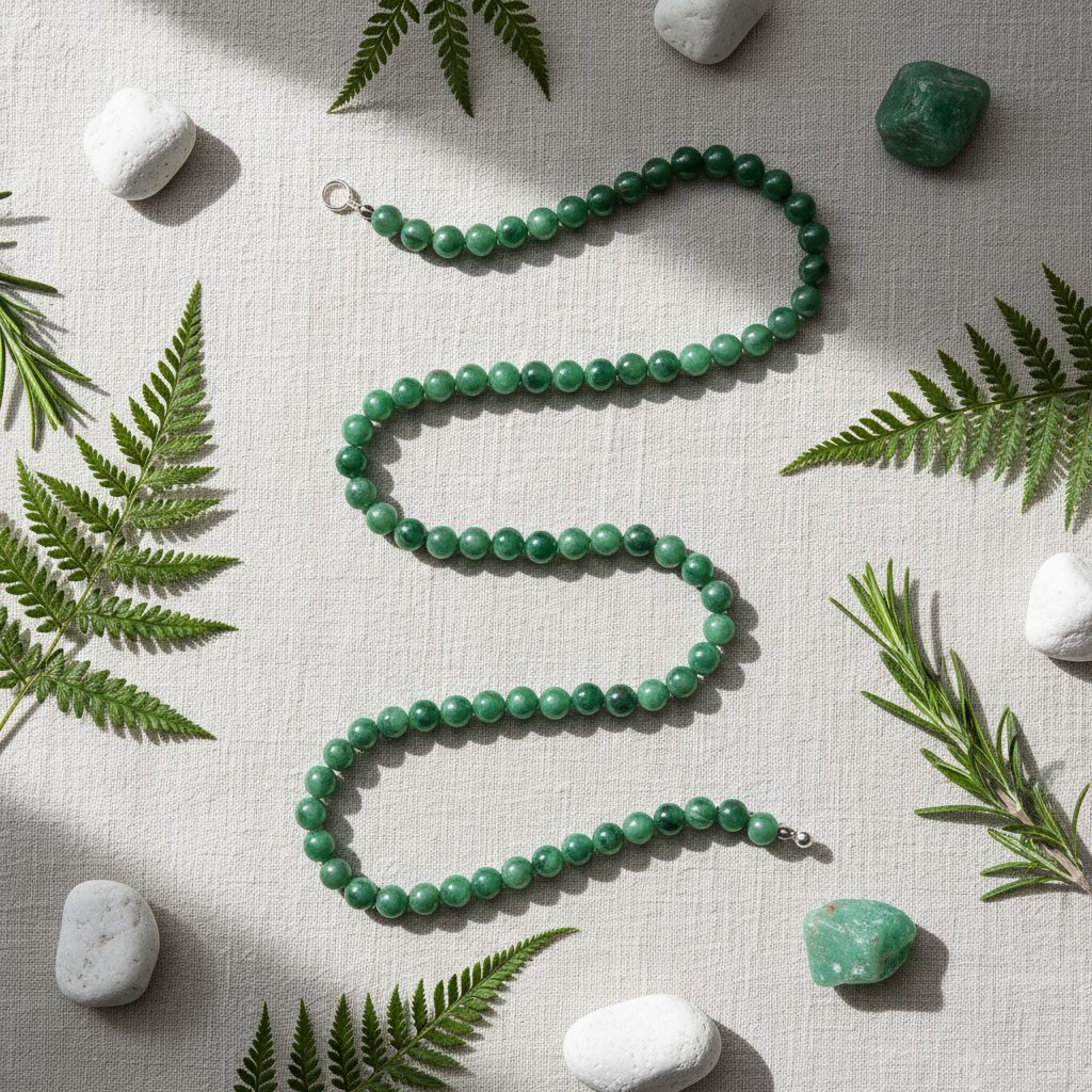 Aventurine Verte composition artistique