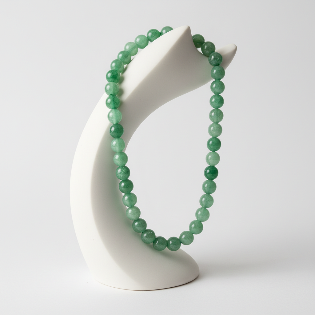 Aventurine Verte sur présentoir