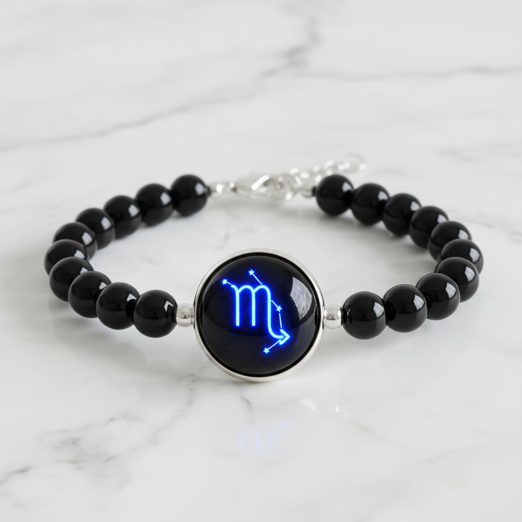 Bracelet Obsidienne / Scorpion ♏