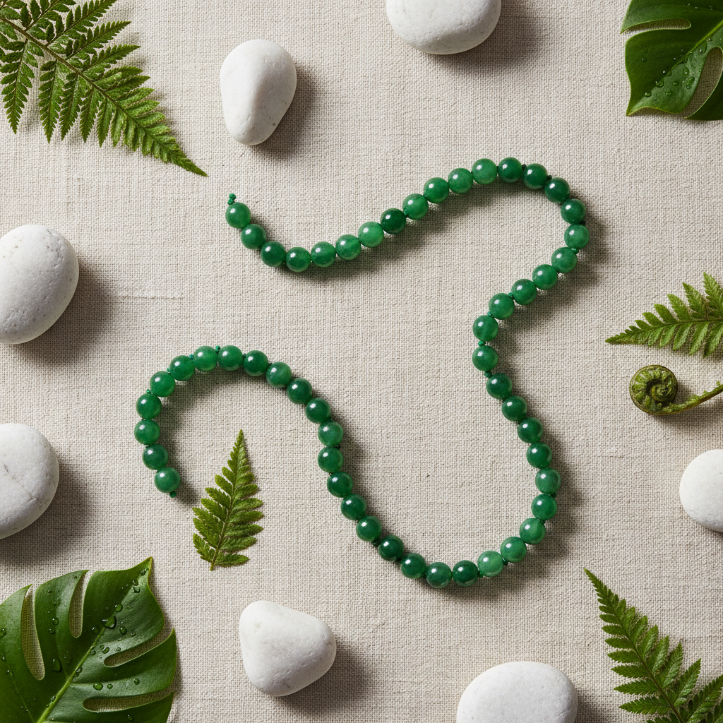 Jade composition artistique