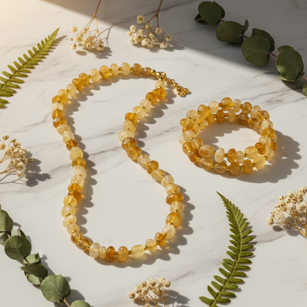 Parure Citrine