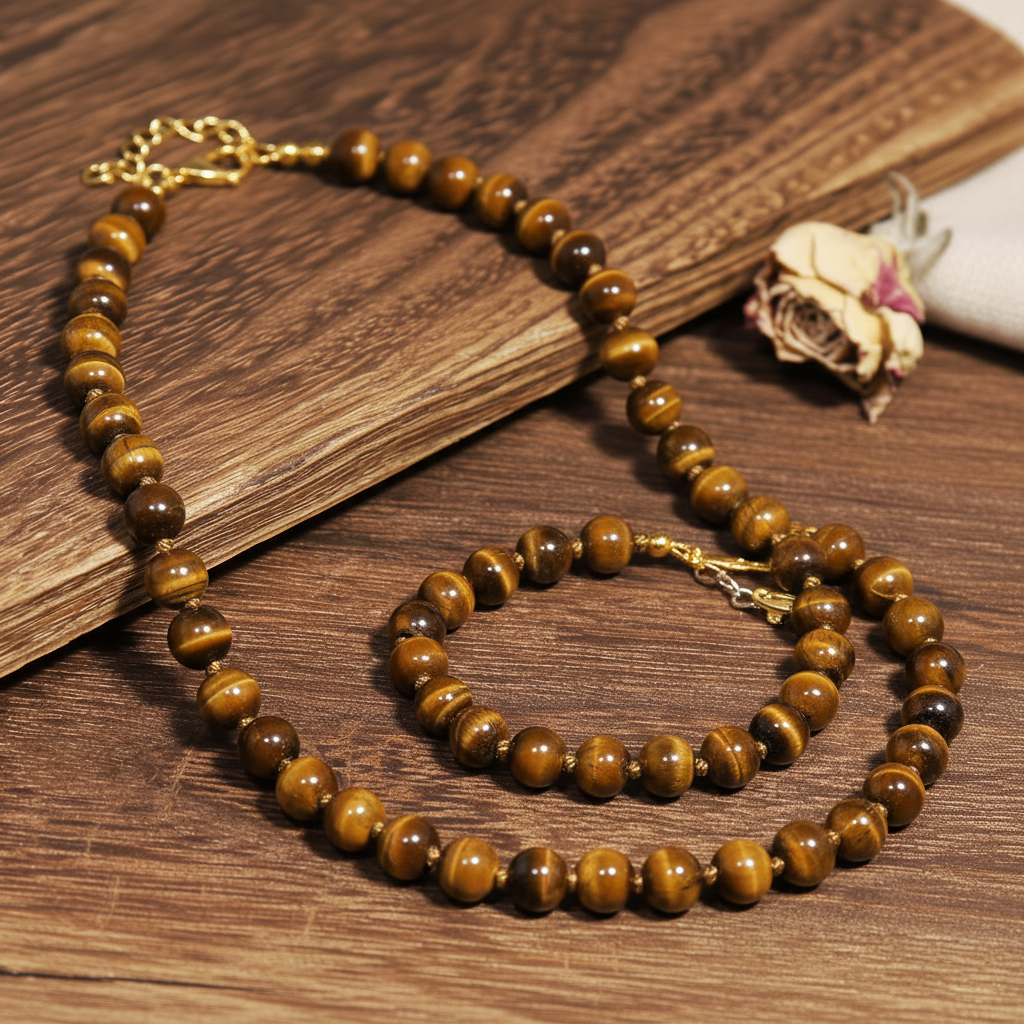 Parure Œil de Tigre